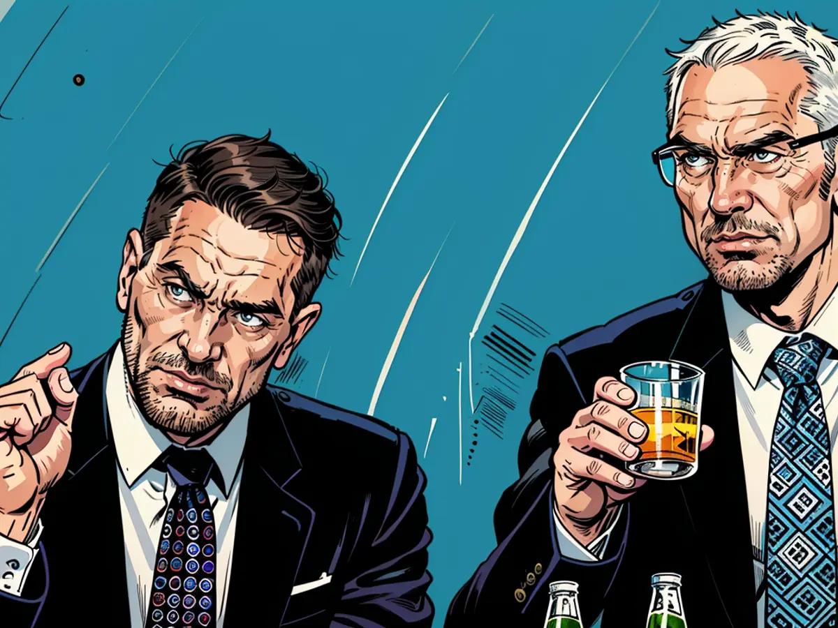 Competitive matchup between CDU and AfD in Saxony's political arena