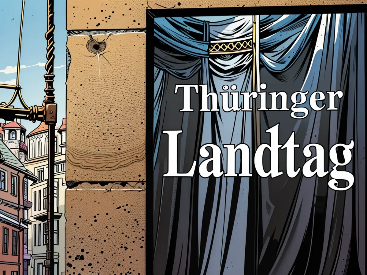 The research indicates a relatively steady atmosphere prevalent in Thuringia.