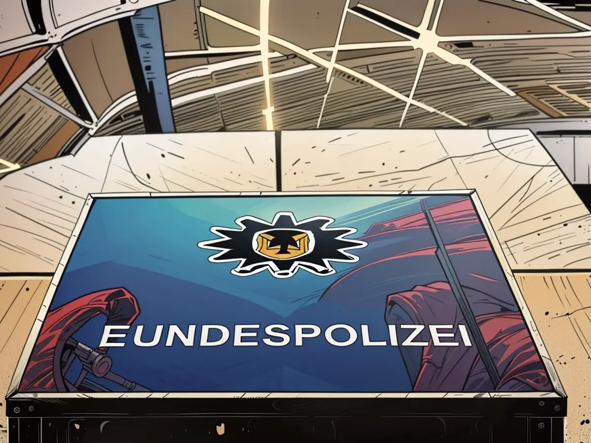 Individual jests about potential explosives during boarding procedure.