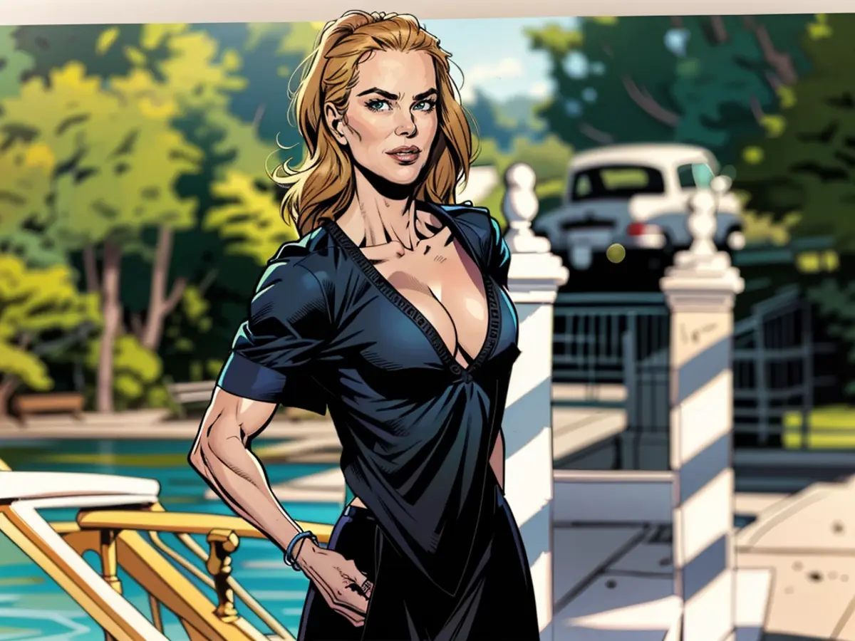 Elegant Black Presence with Short Stature