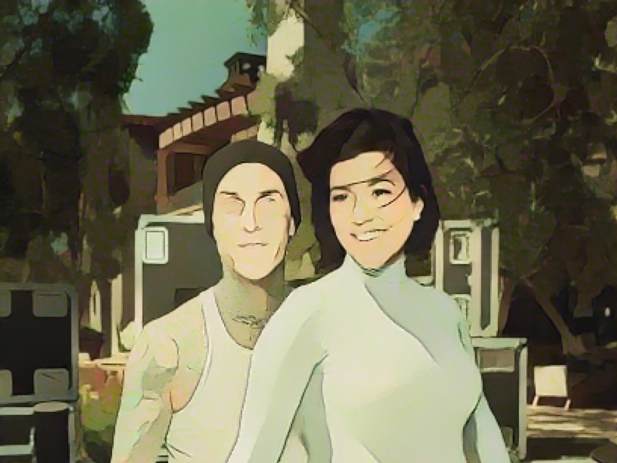 Kourtney Kardashian and Travis Barker - their baby is here!