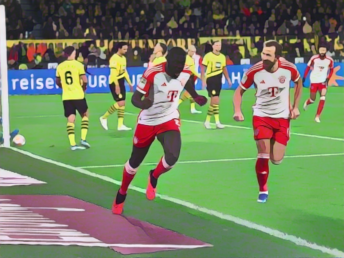 Bayern Munich wins top match against Dortmund