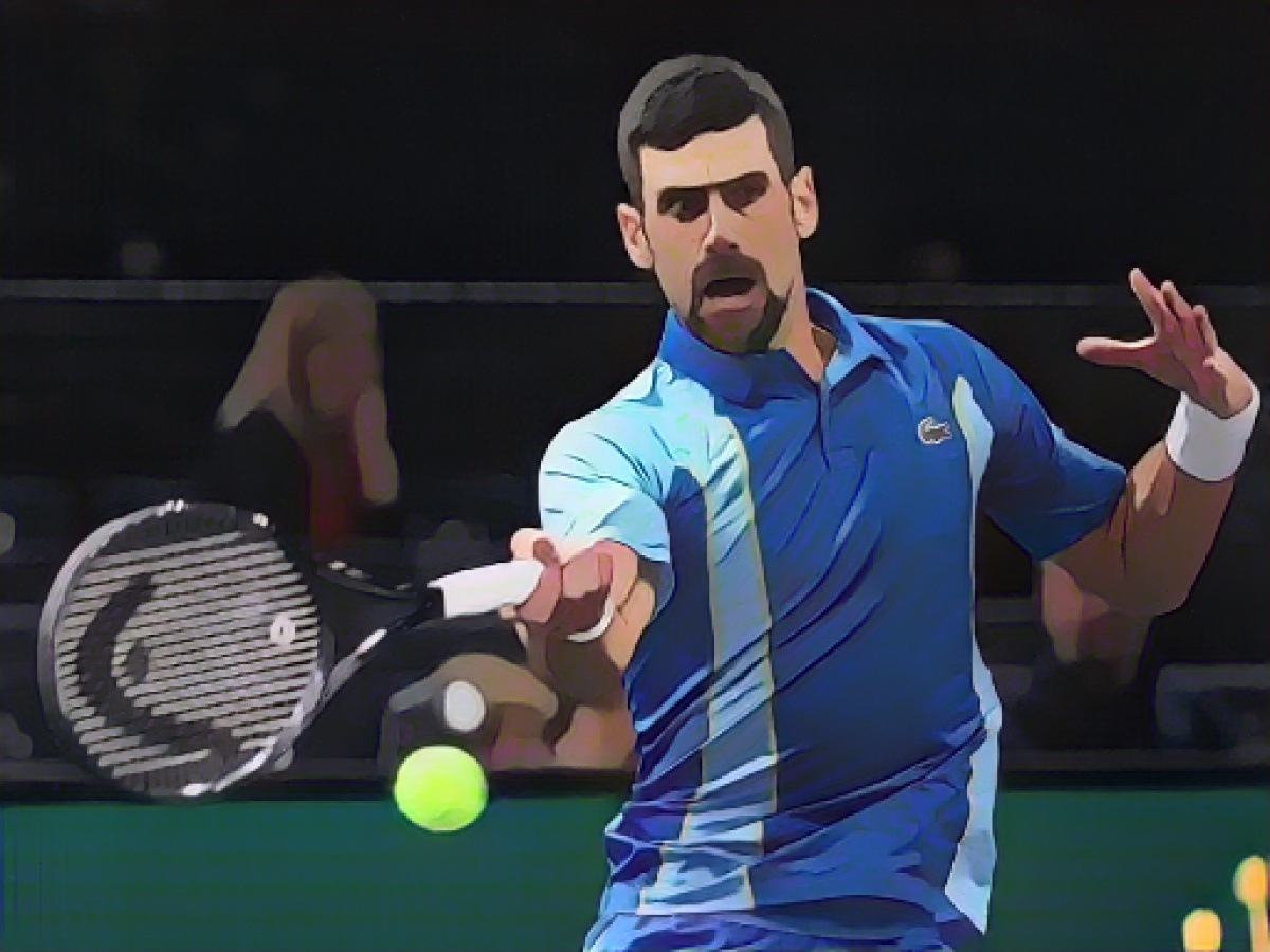 Djokovic fights his way into the Paris-Bercy final