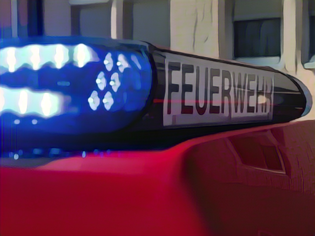 Fire department and car collide: Several injured