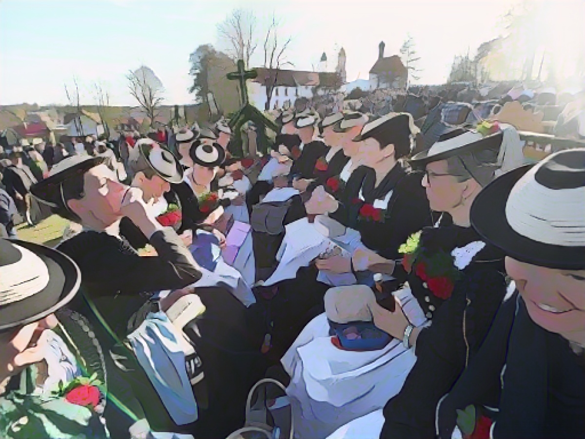 Leonhardifahrten in Bavaria: Cardinal Marx in Bad Tölz