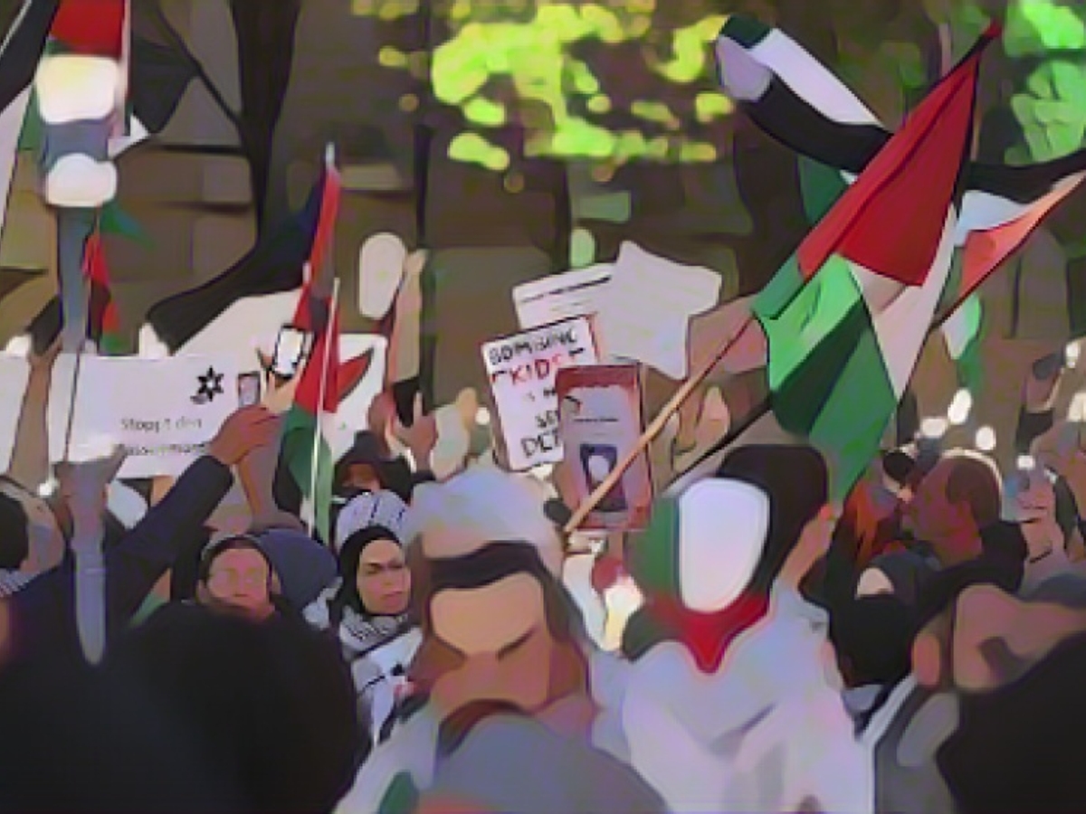 BILD explains the hate and lie posters at the demos