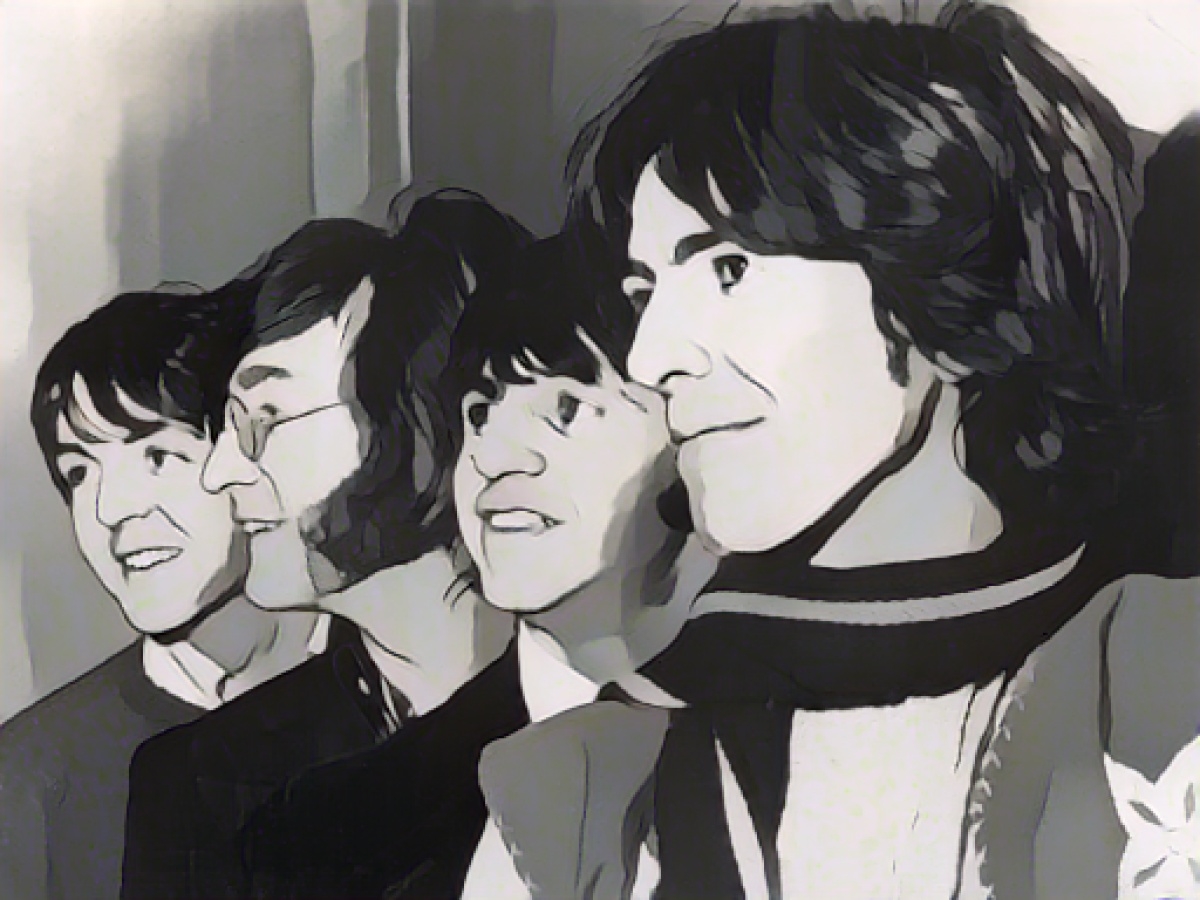 Beatles single on the way to number one