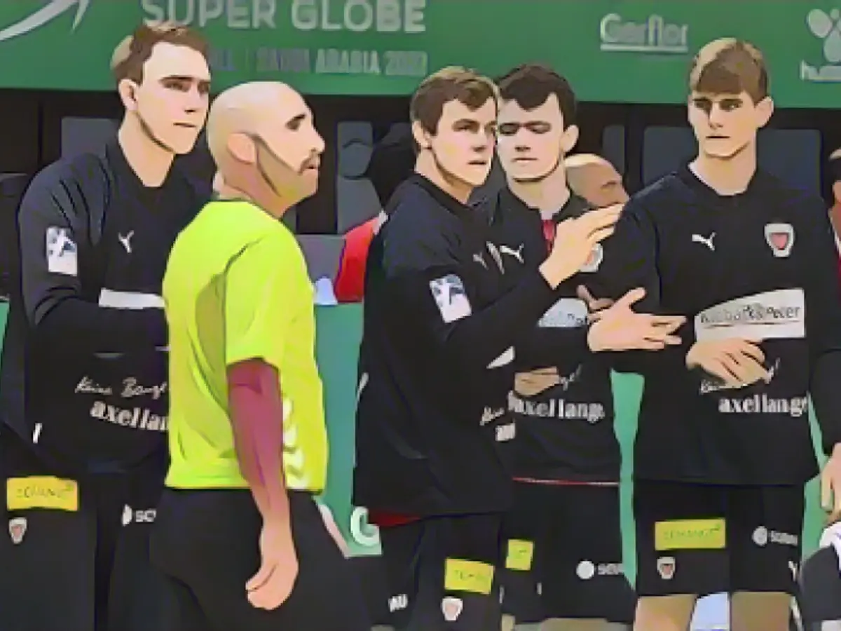 Three players did not fly back with the team