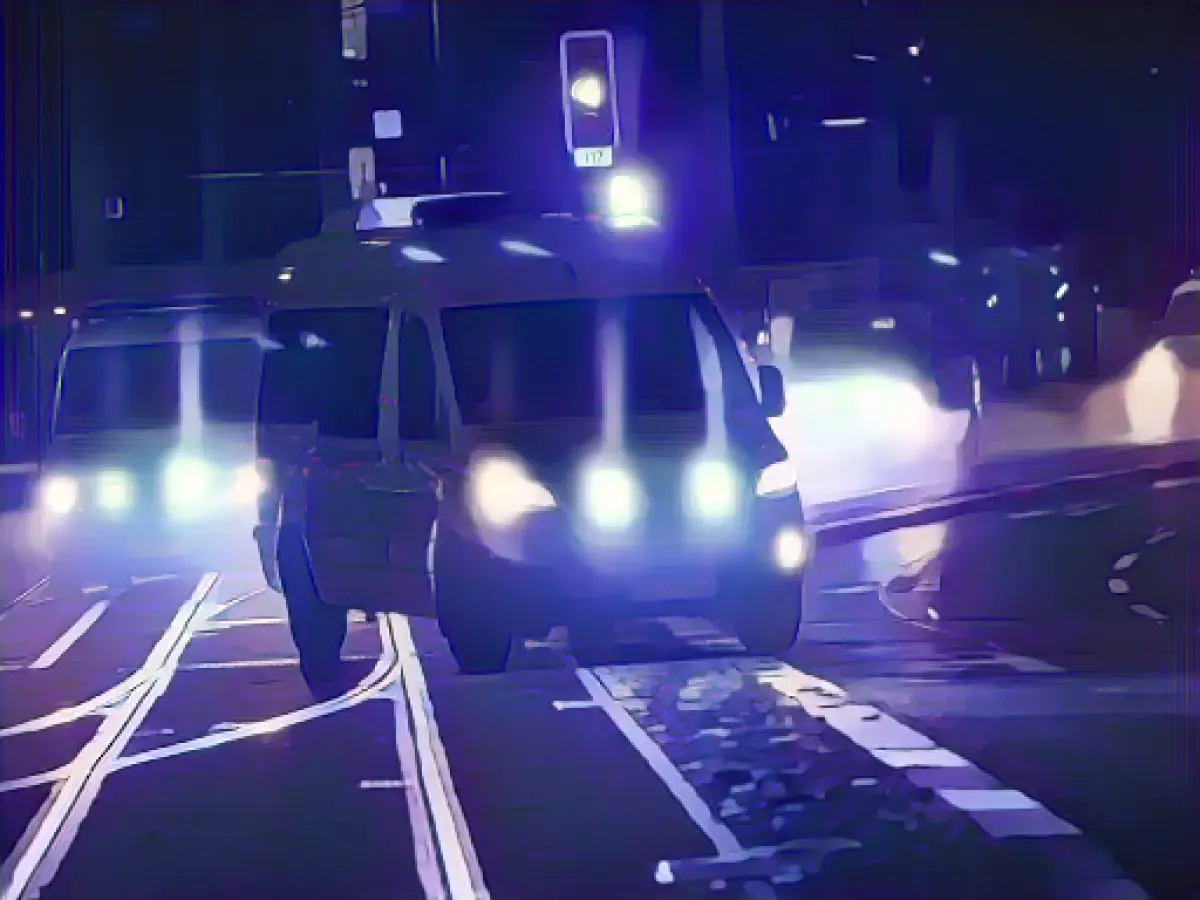 Car collides with baby carriage: baby injured