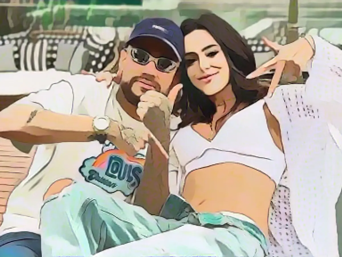 Neymar with a completely new look