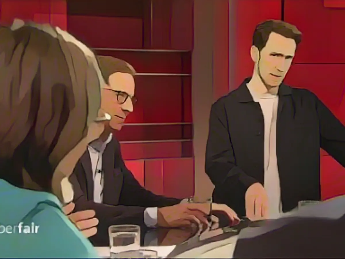 ARD presenter prefers not to answer one question