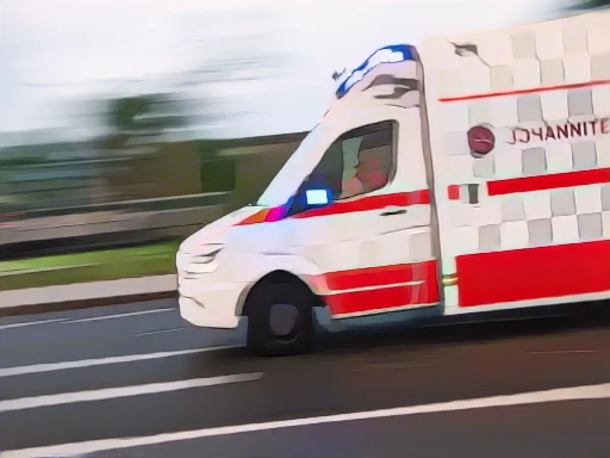 82-year-old car driver drags cyclist ten meters with her