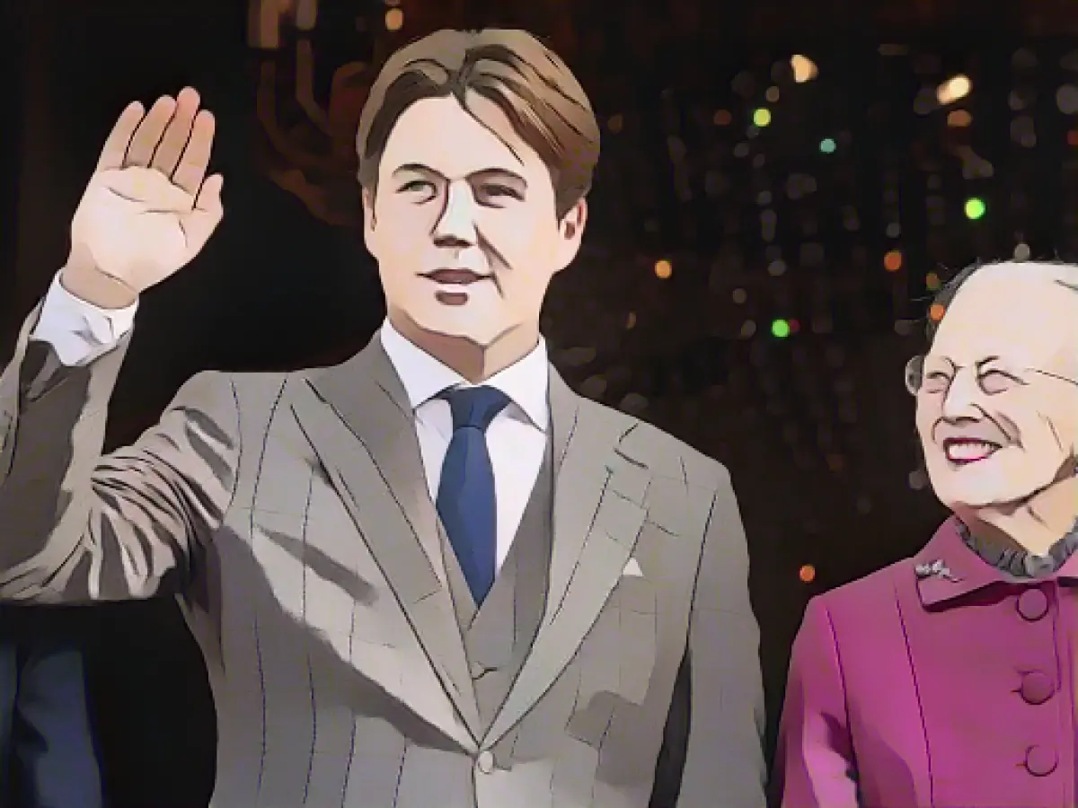 Prince Christian may represent Queen Margrethe