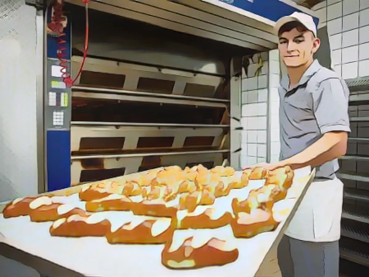 He sleeps in stages for our breakfast