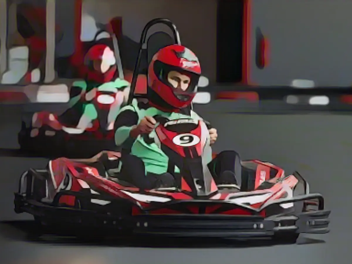 Schaub is the kart king of 96