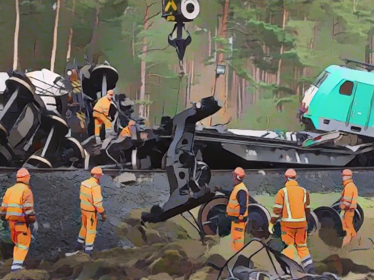 Freight train accident costs the railroad three million euros