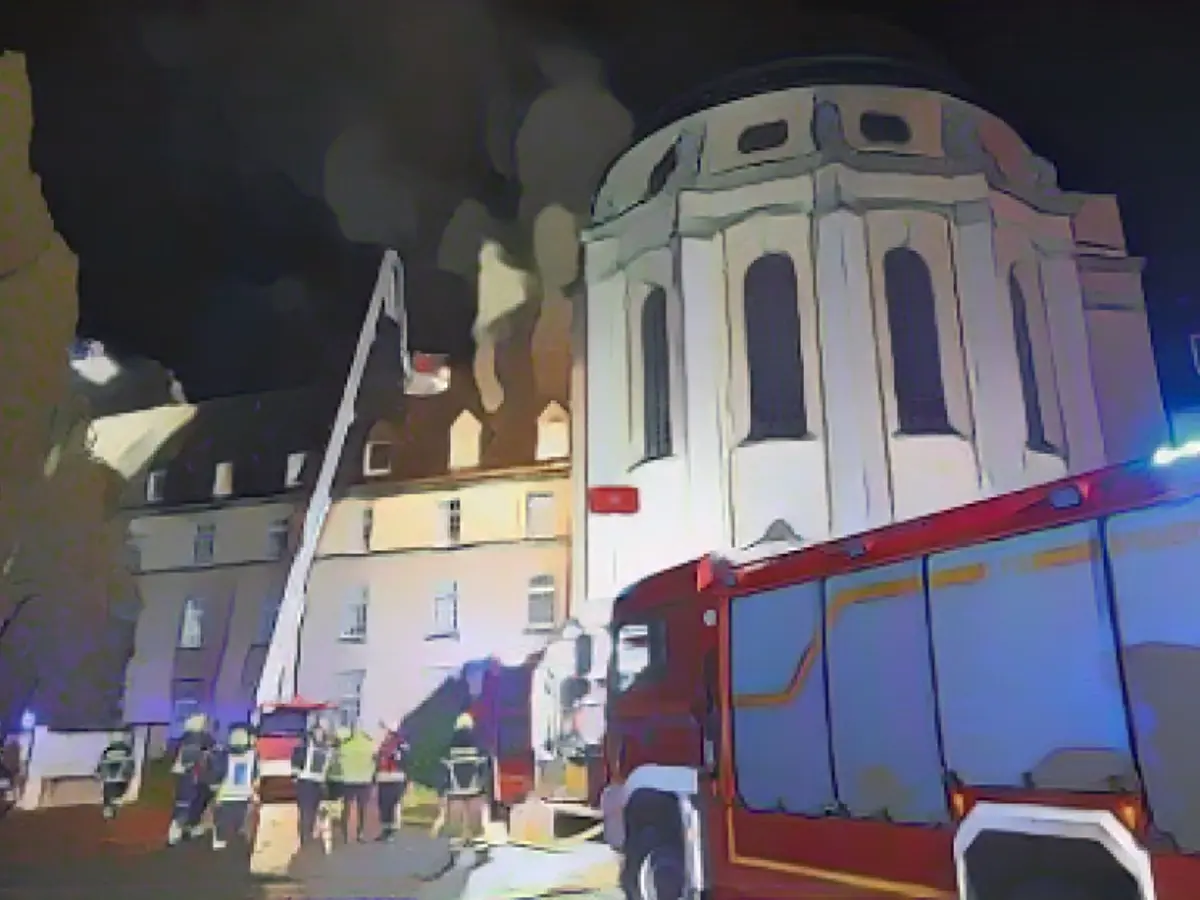 Help, the monastery school is on fire!