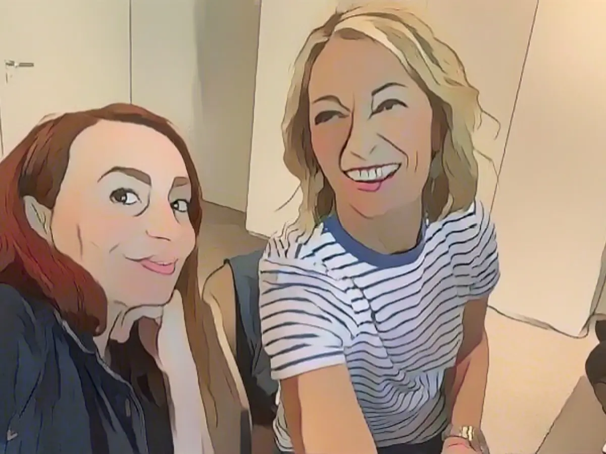 Monika Gruber becomes godmother to my daughters