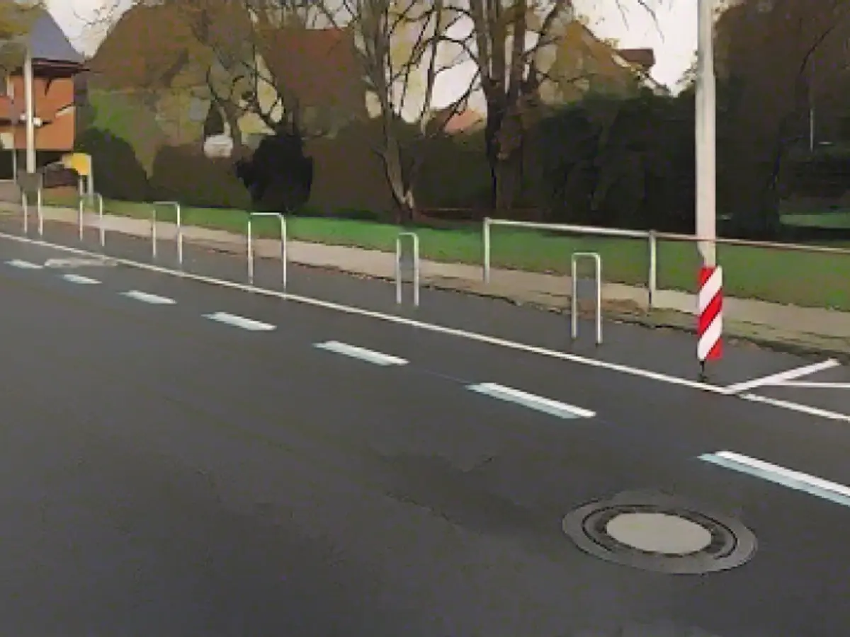 City installs seven pointless bike racks