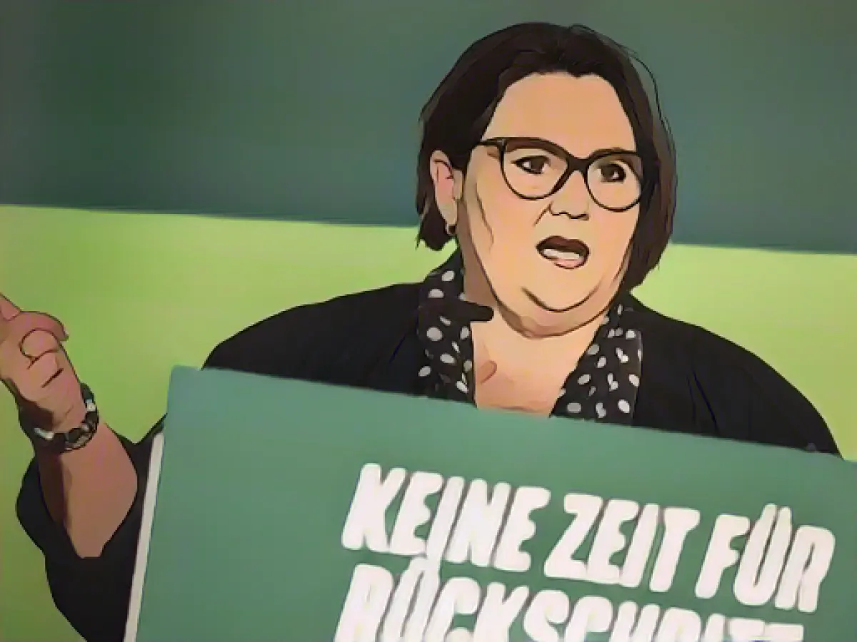 Green Party Chairwoman Susanne Mertens will not run again