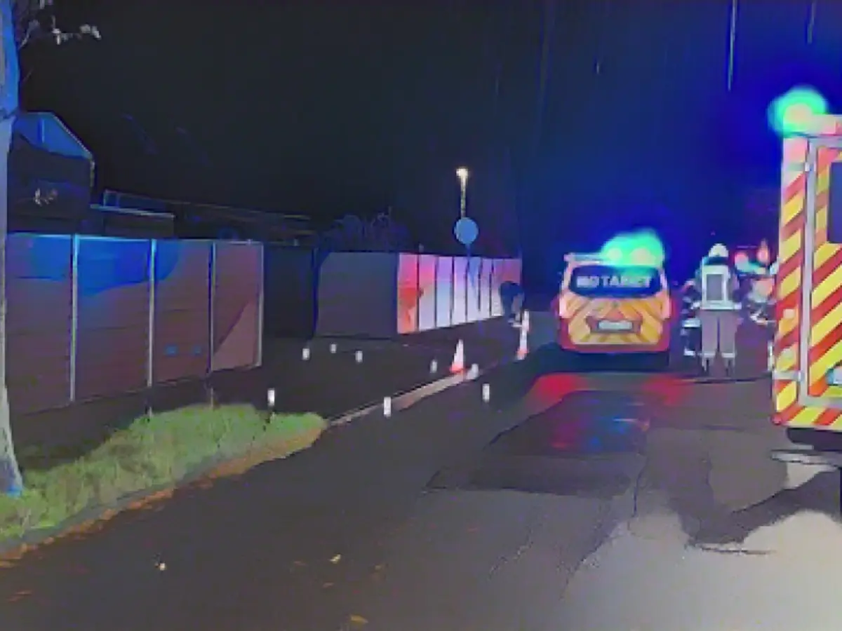 Accident driver runs over pedestrian and takes off