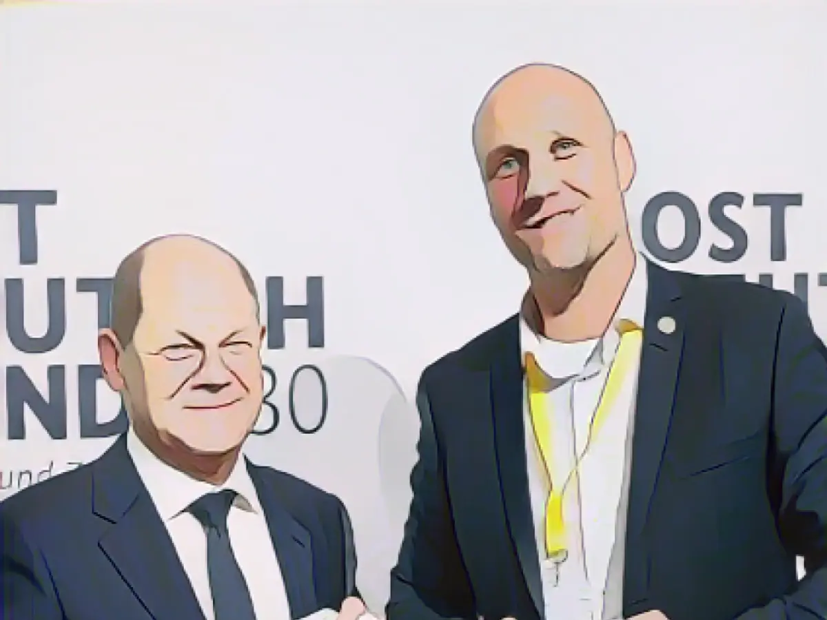 Lok Leipzig met the Federal Chancellor