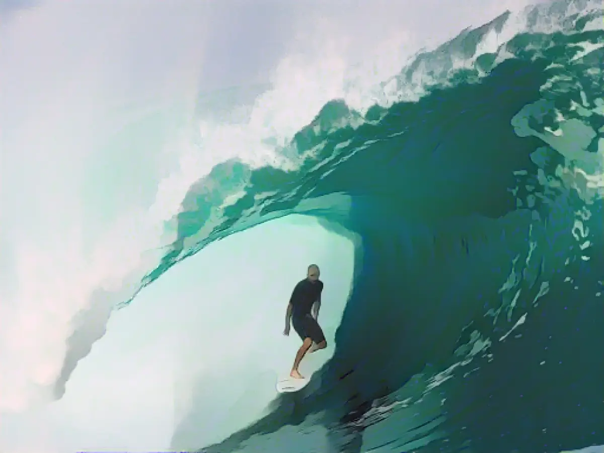 Trouble over surf tower: South Seas village counters Olympic organizers