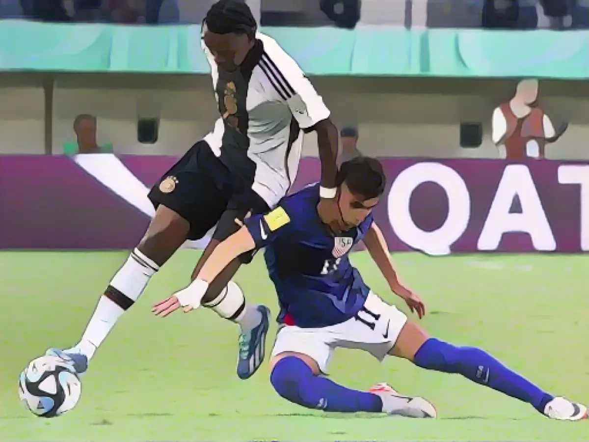 German U17s reach World Cup quarter-finals after beating USA