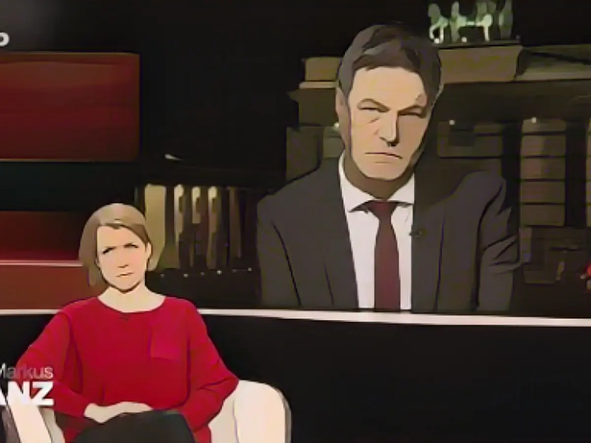 When Habeck is grilled, he does the Scholz