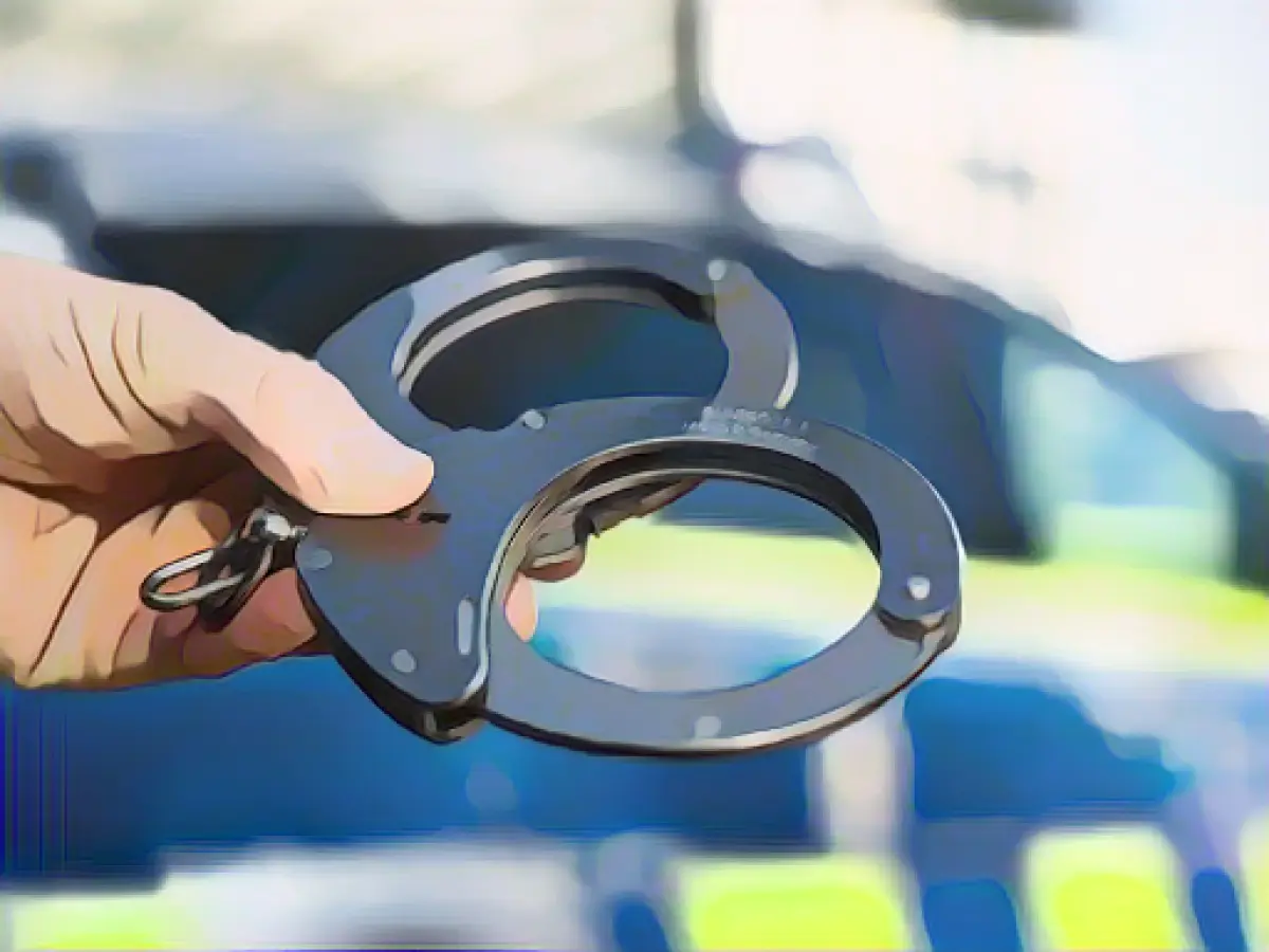 Police catch car thief after accident