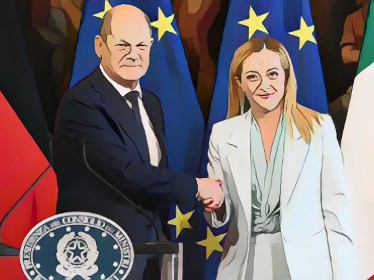 Scholz and Meloni plan joint hydrogen pipeline