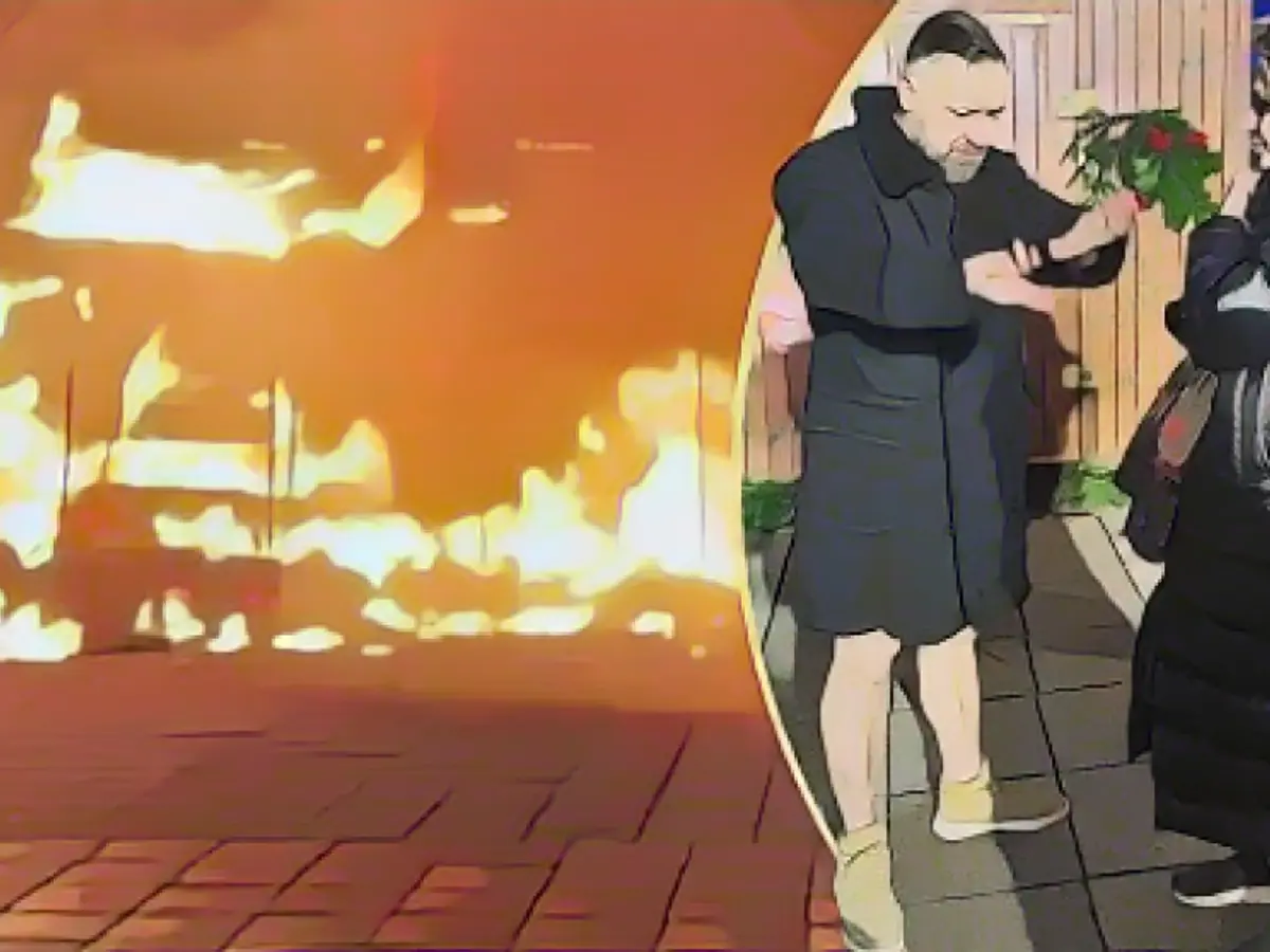 "Firecracker!" Caroline Beil in mortal fear