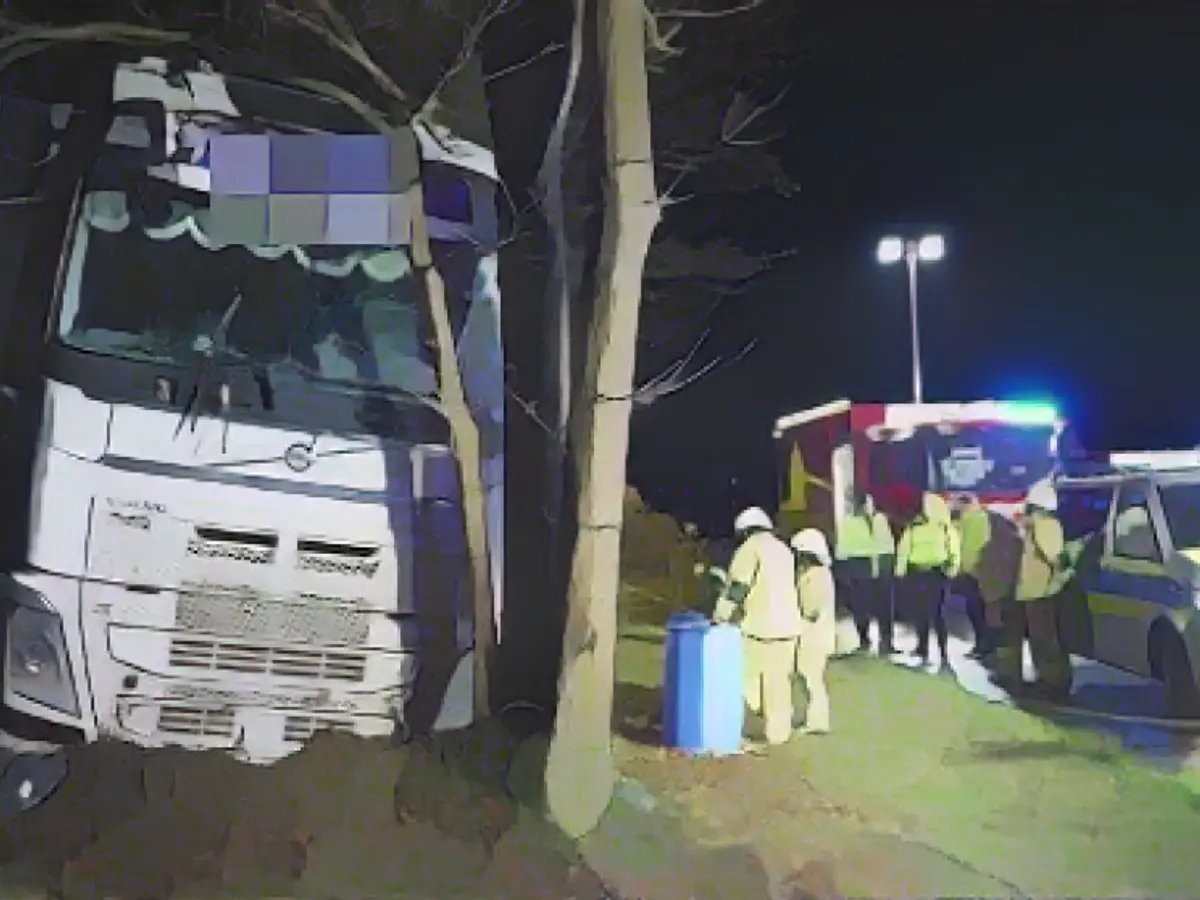 Horrific crash after coughing attack