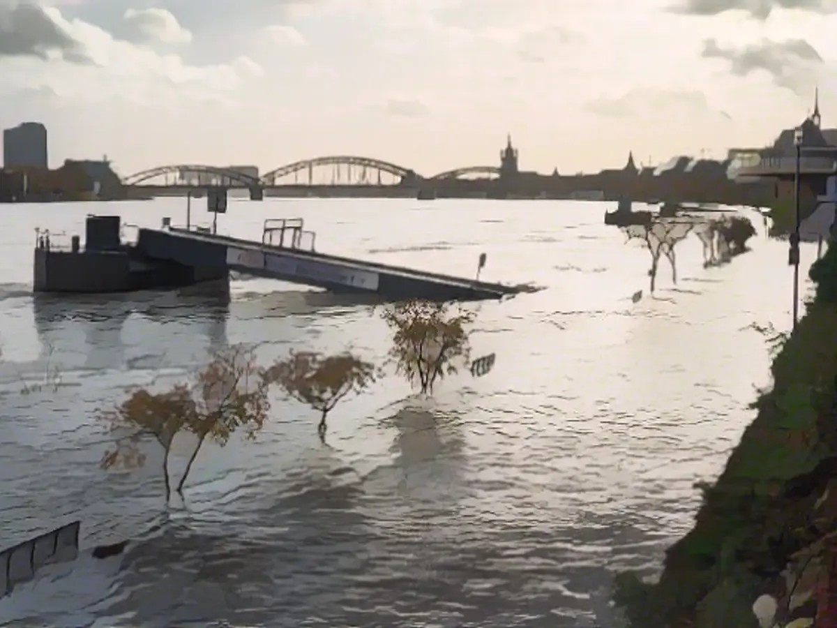 Germany drowns in rain after the drought