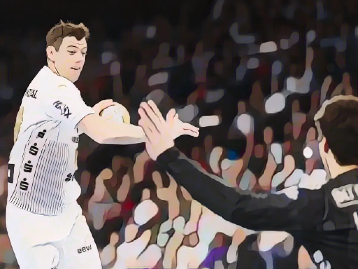 Kiel's handball players play 27:27 at Aalborg HB