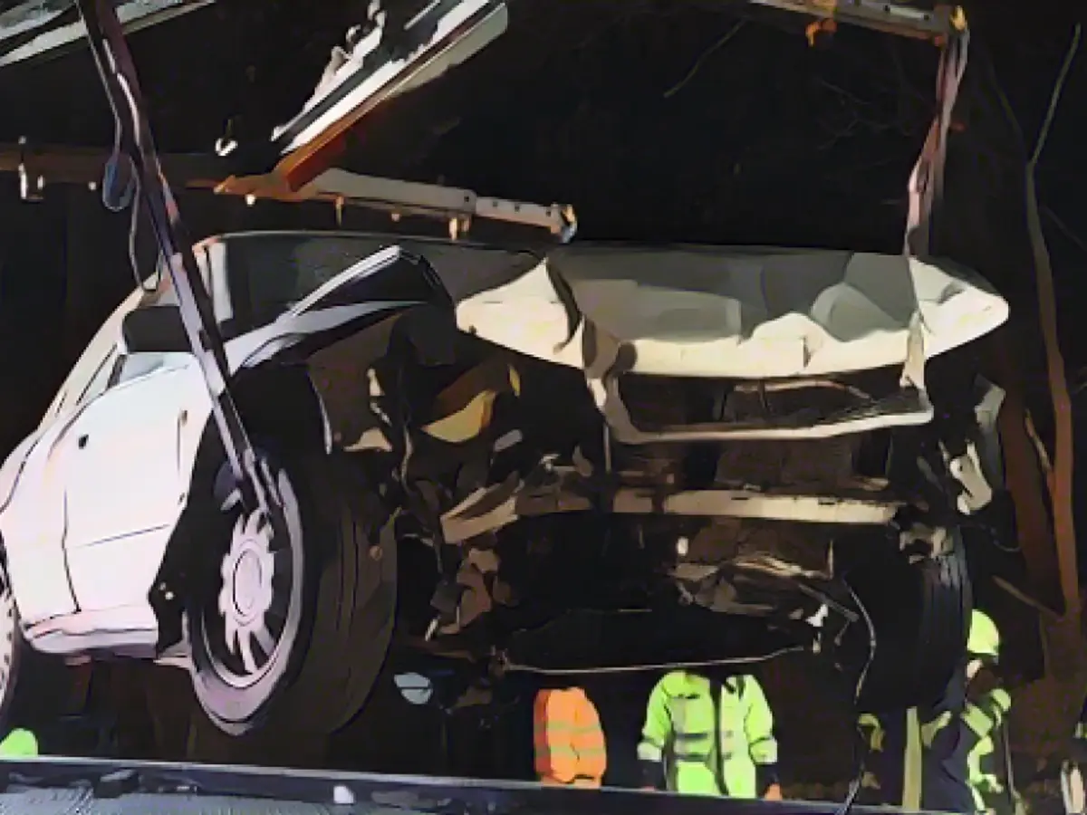 Head-on crash after medical emergency