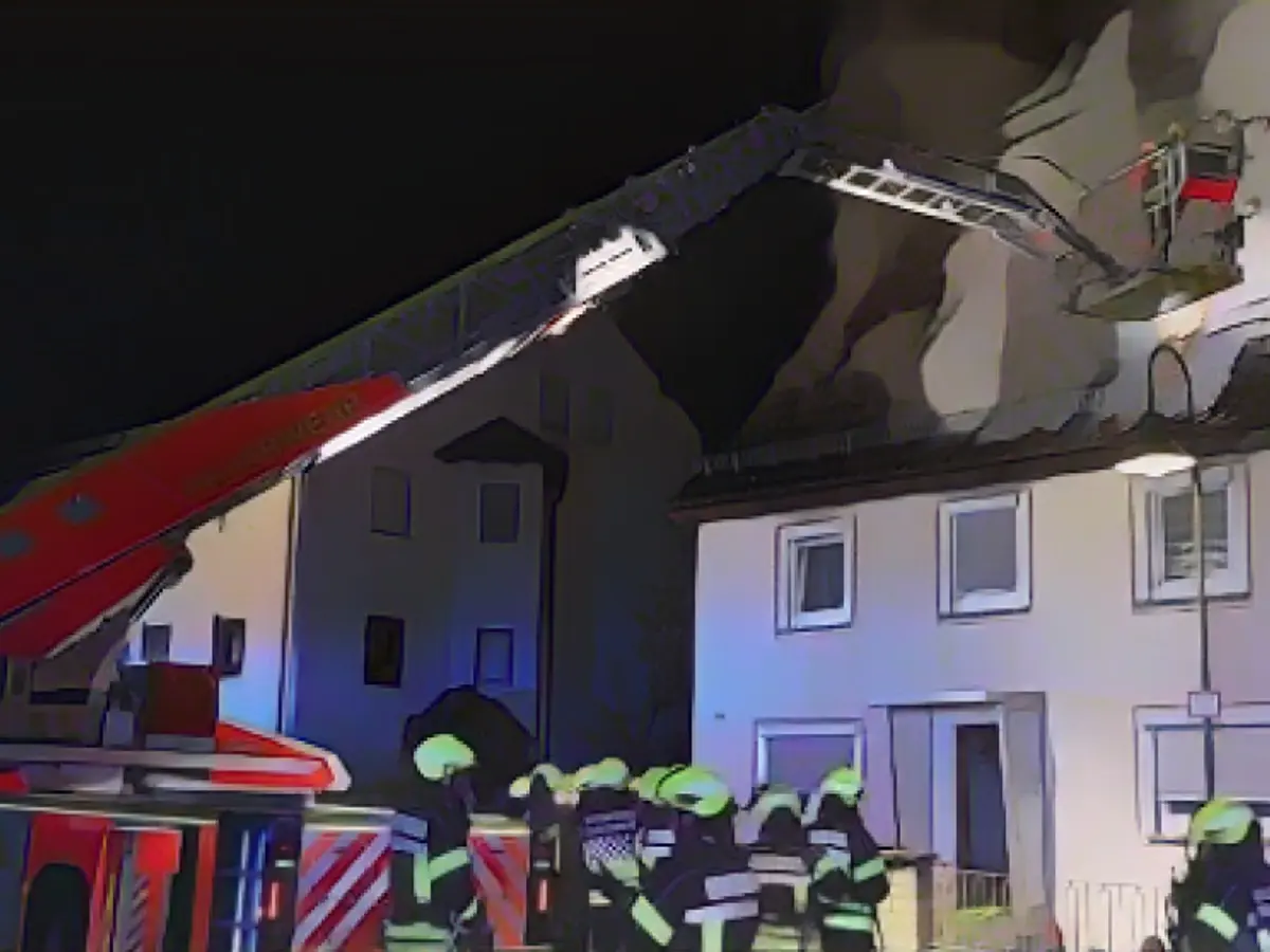 200,000 euros damage in roof truss fire