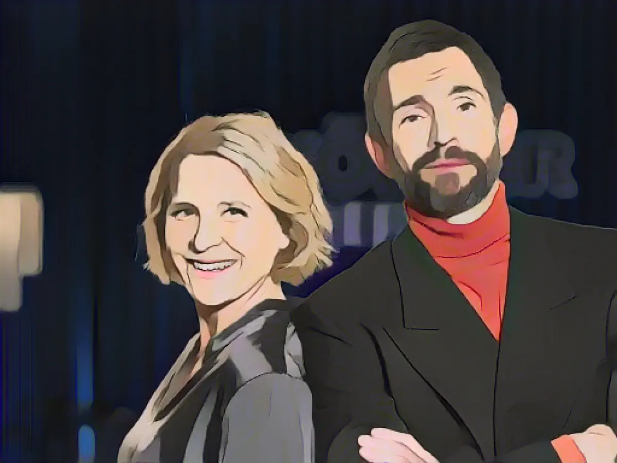 "Kölner Treff" hosts: Susan Link and Micky Beisenherz