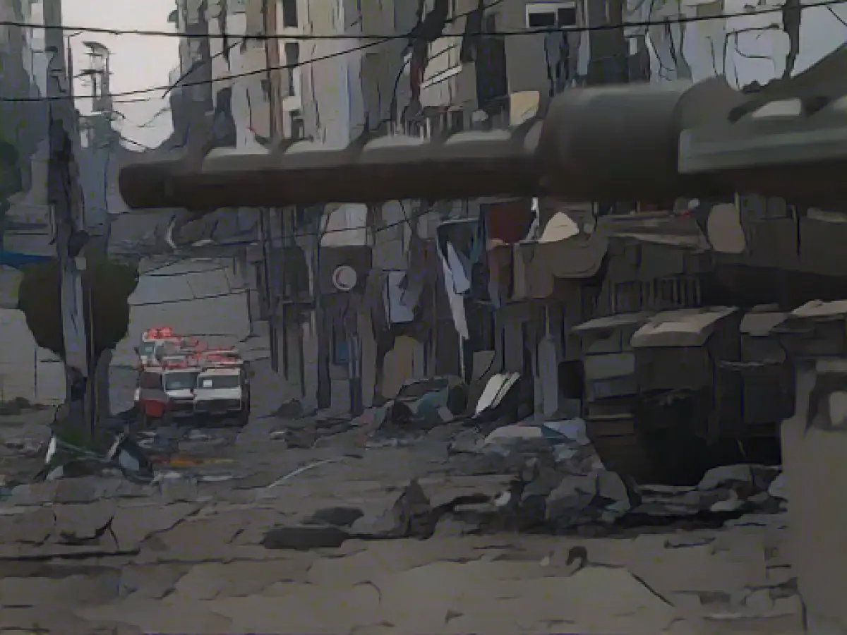 Major explosion at the Schifa hospital