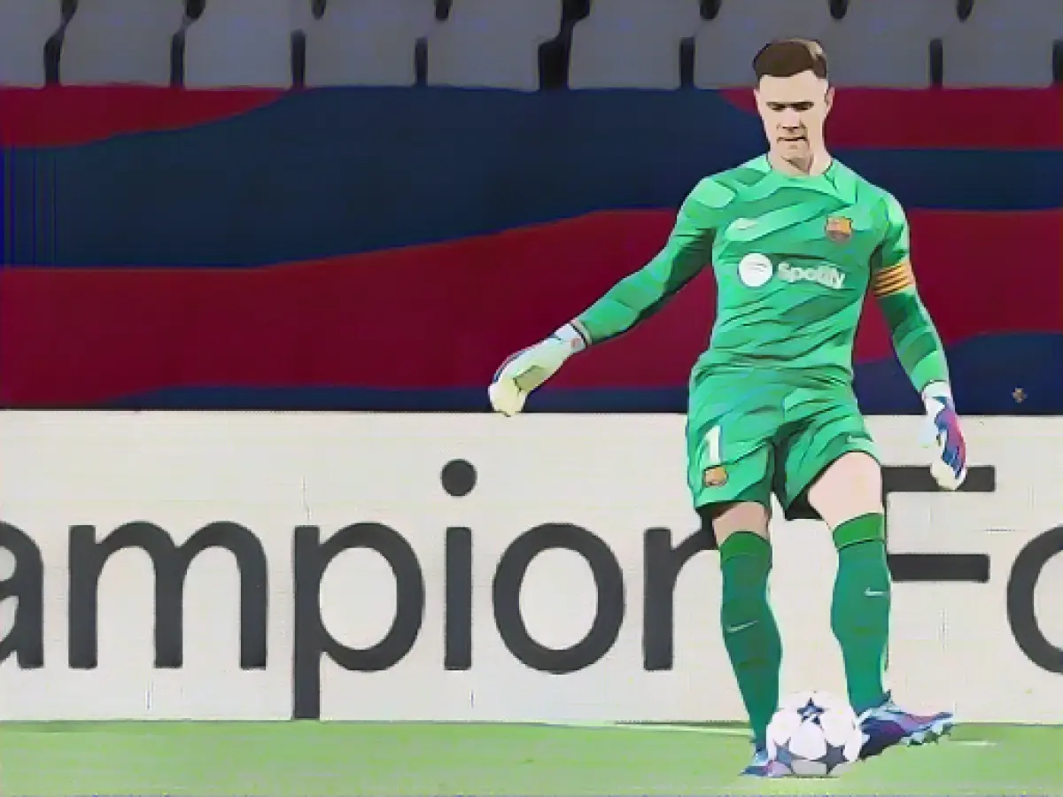 Ter Stegen voted best player of the season