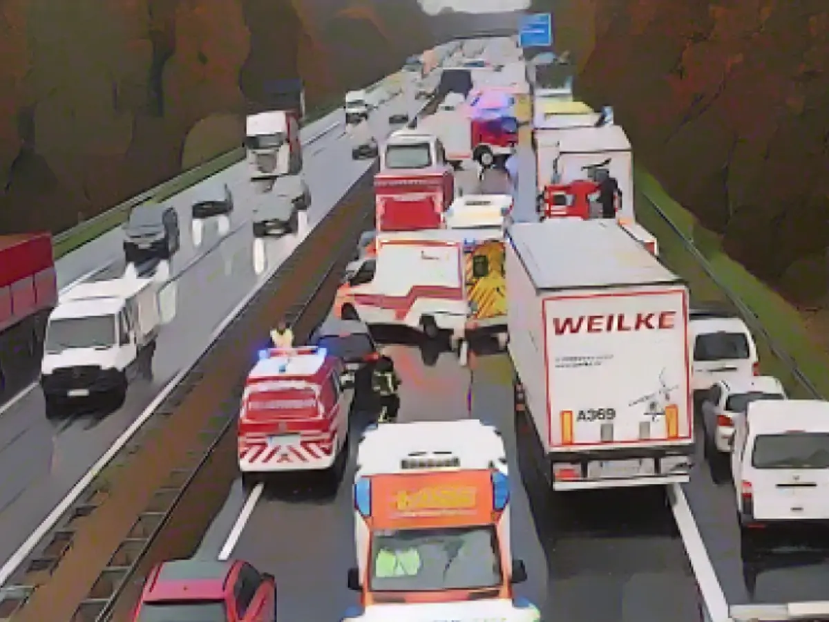 Chaos after series of accidents