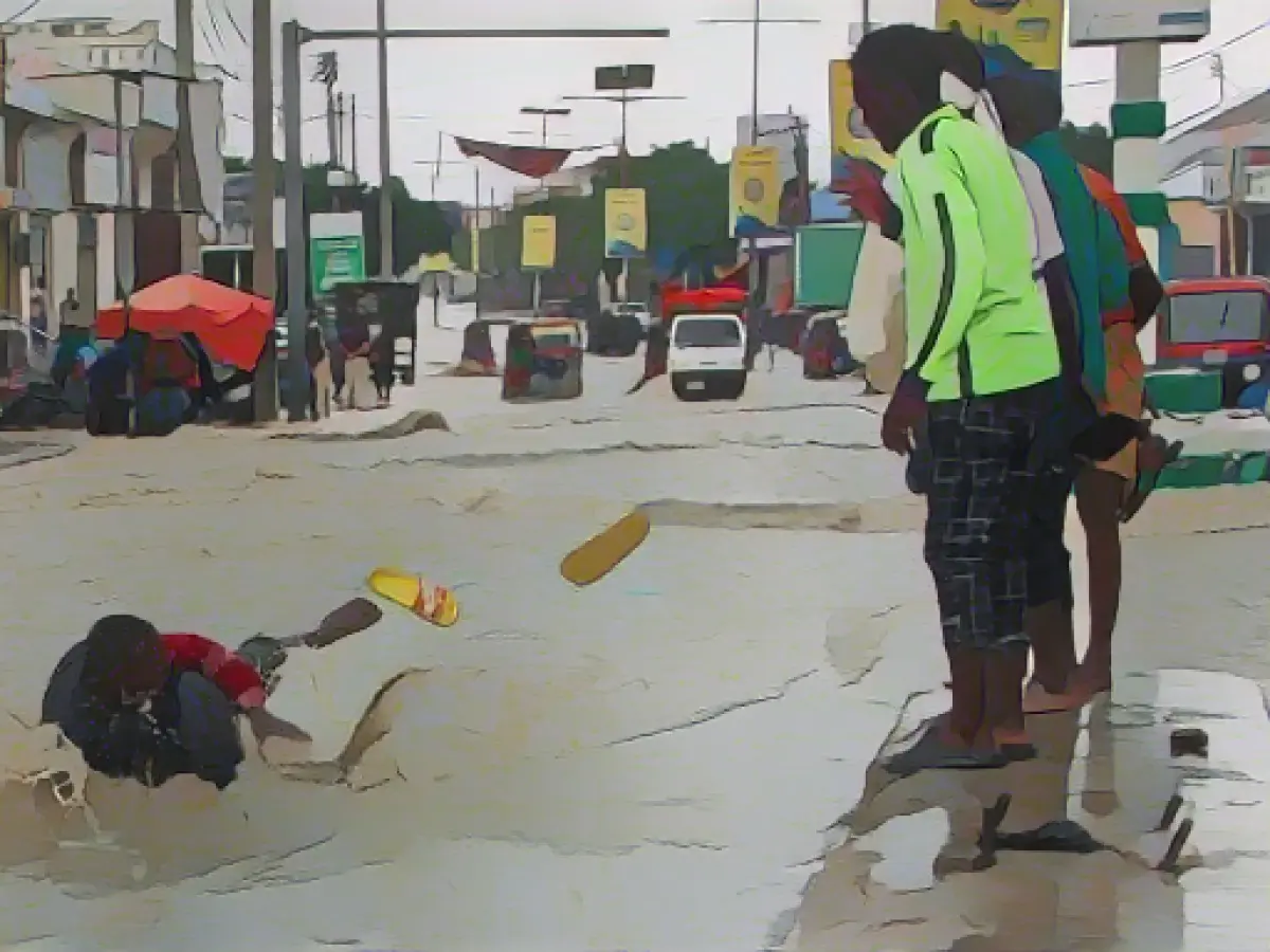 First drought, then flood: at least 55 people drowned