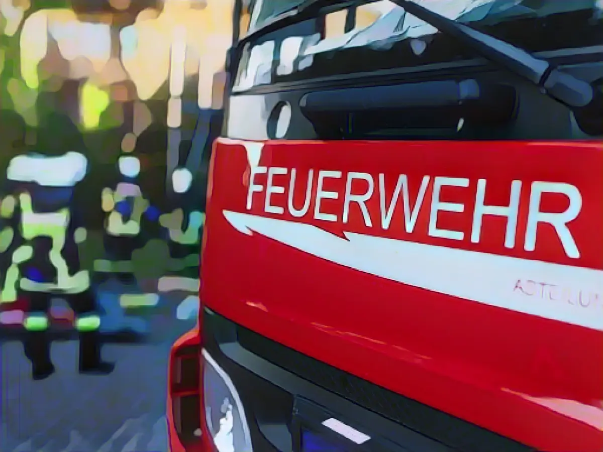 Fire in workshop: one employee in hospital