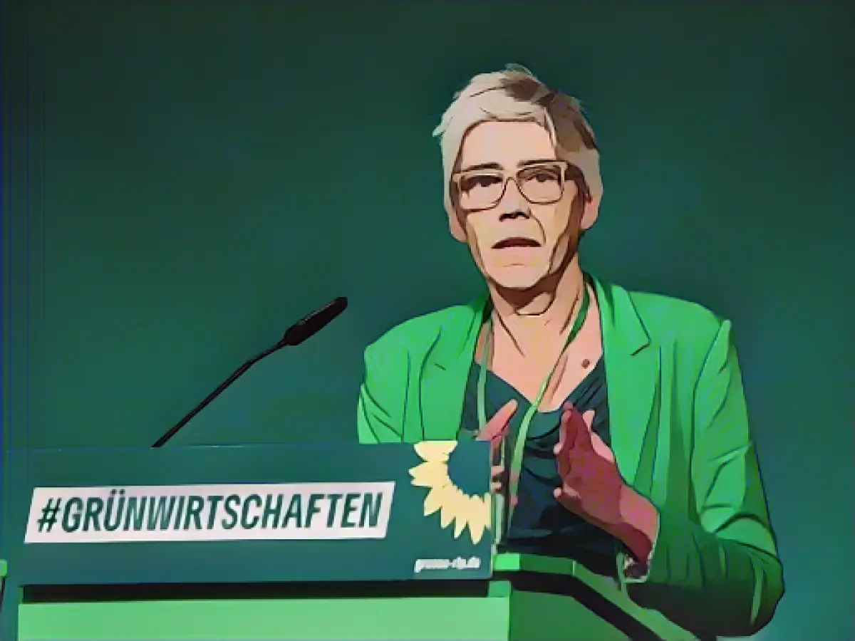 Jutta Paulus in ninth place on the Greens' European list