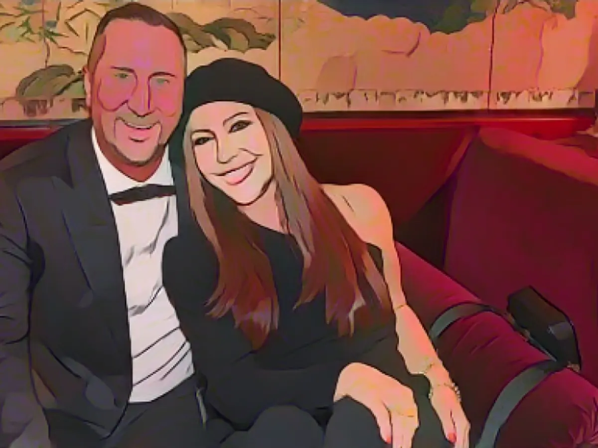 Simone Thomalla and her new "best friend"