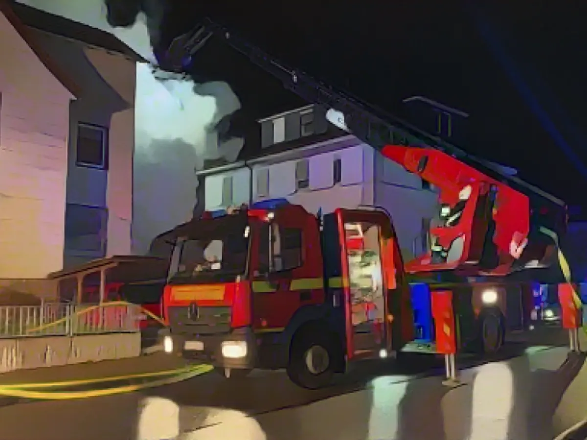 Fire in two-family house in Northeim