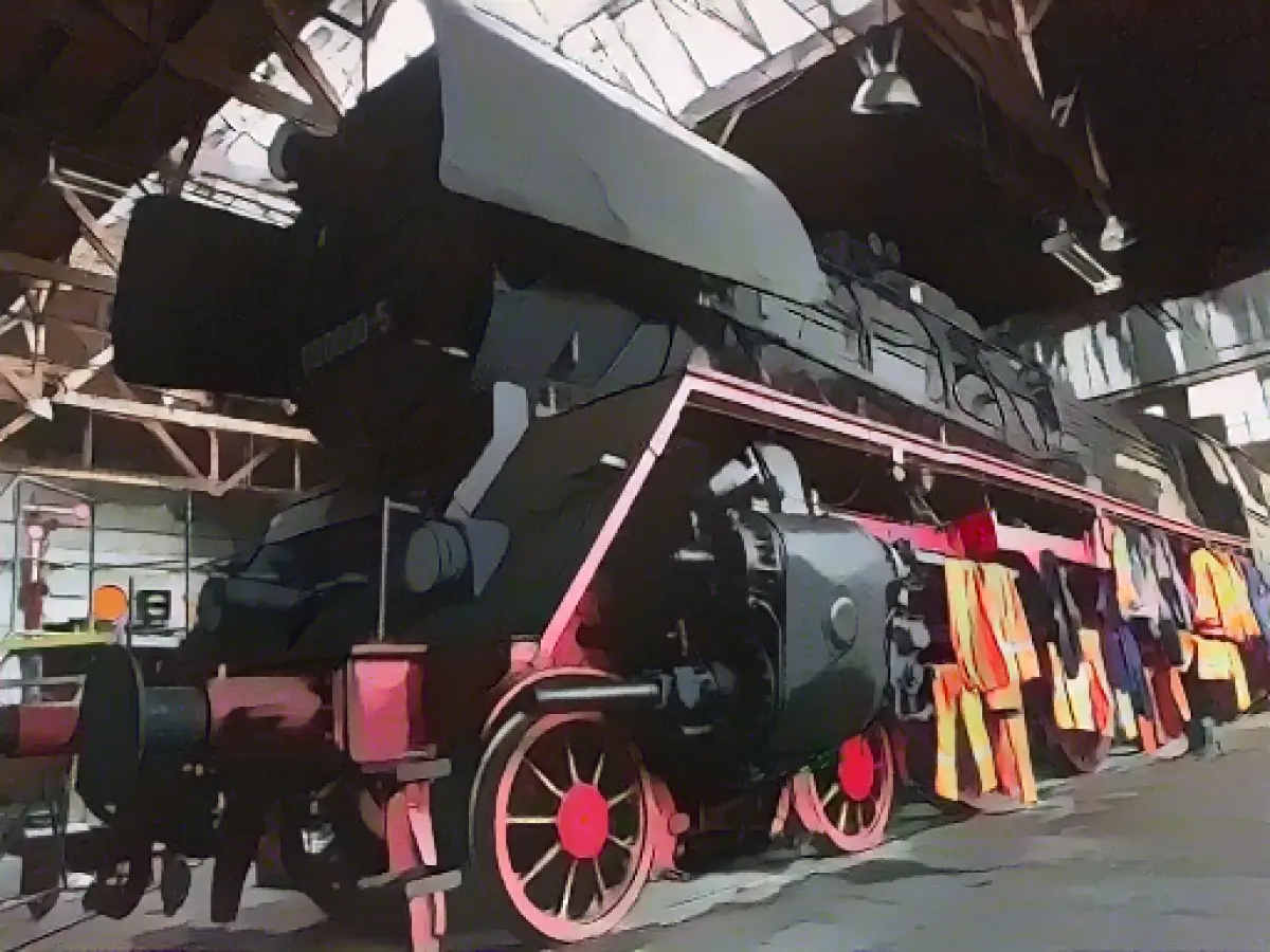 Charity event at the historic railroad museum