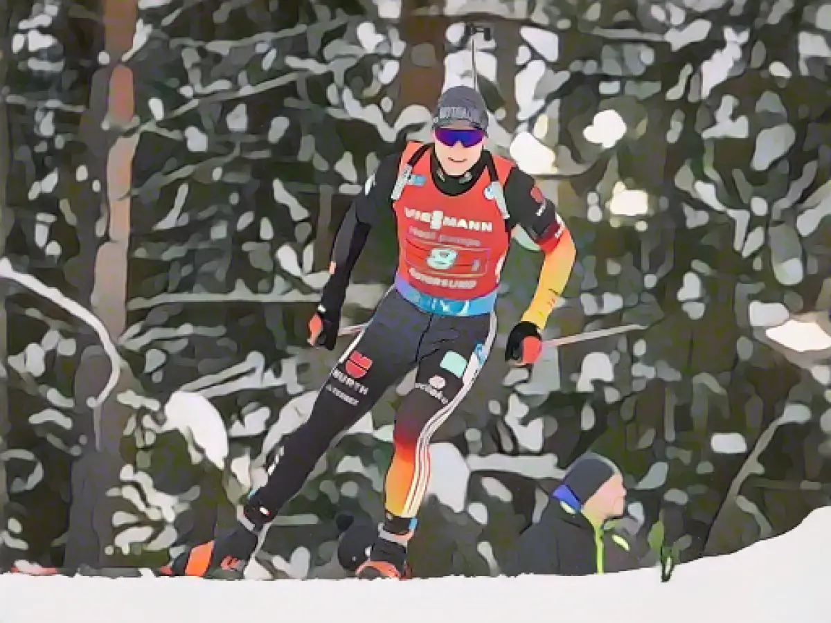 Biathlon: Germans seventh in single-mixed - Sweden wins