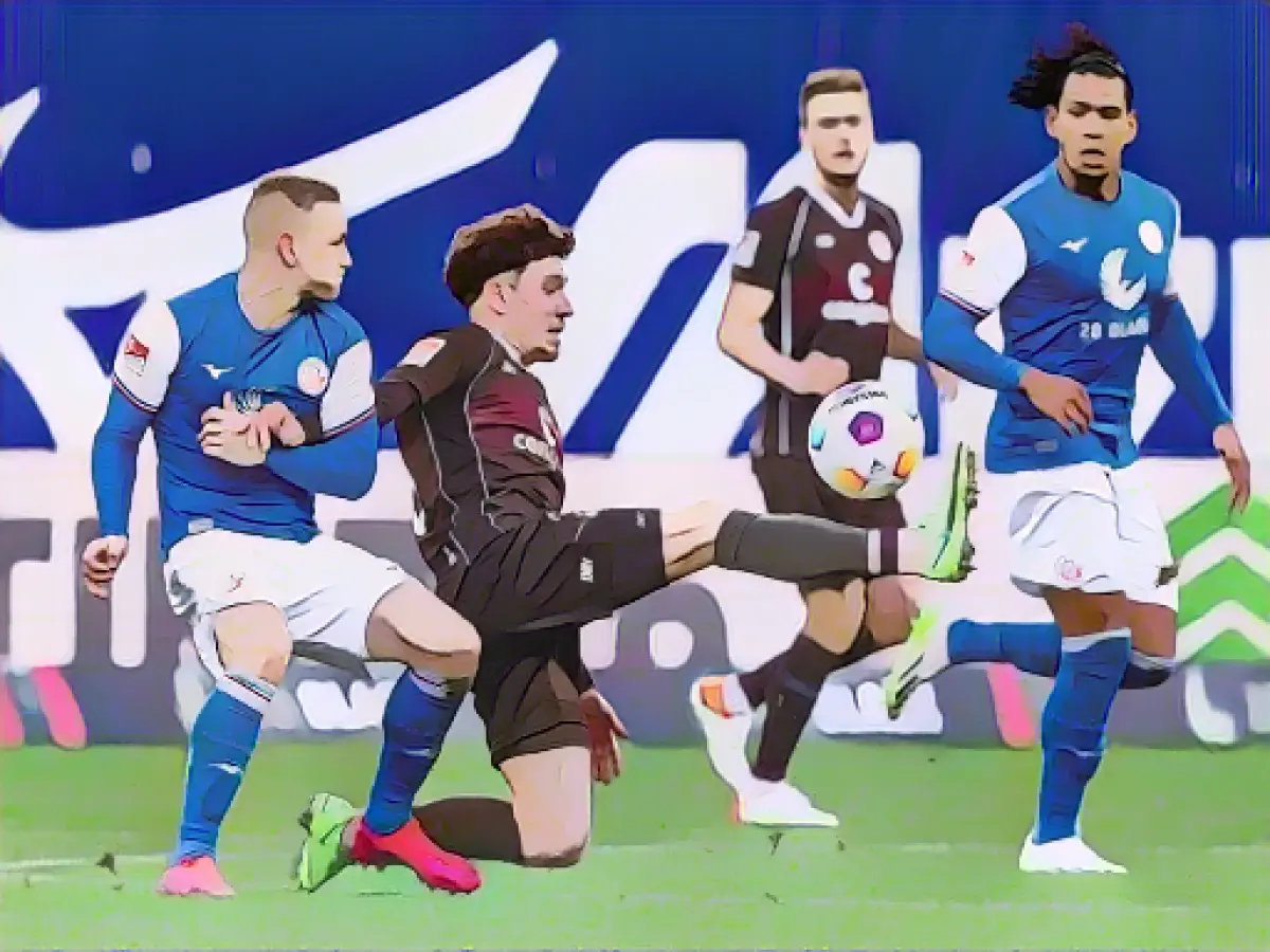 2:3 in the northern duel: Hansa narrowly beaten by St. Pauli