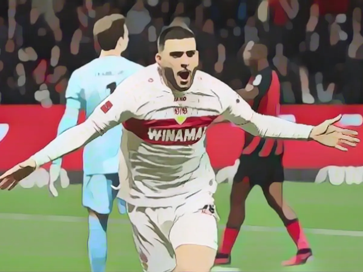 VfB Stuttgart bites hard behind FC Bayern